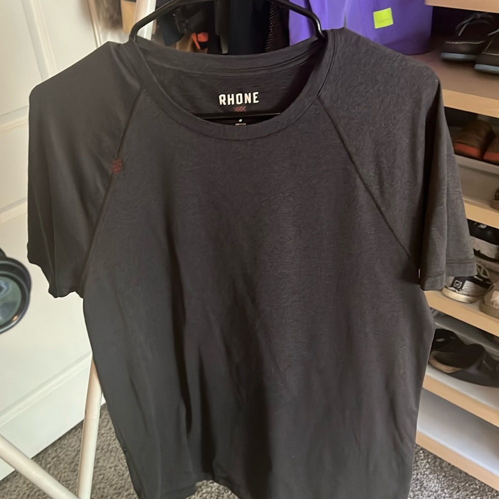 Small Rhone Reign Dark Heather Grey Tshirt